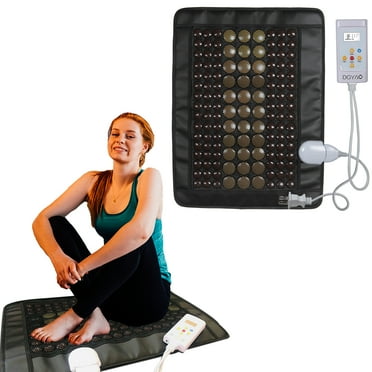 DGYAO Heating Pad Natural Jade and Tourmaline Heating Mat Flexible Pad With Smart Memory Function Controller