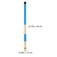 thumbnail image 2 of AURARMLET 4pcs Drum Brushes Kit Synthetic Material Assorted Color for Drum Performance and Musicians, 2 of 8