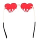 thumbnail image 1 of WHAMVOX 1Ud Gafas De Sol Únicas Para Fiesta Con De Lágrimas En Corazón, 1 of 8