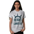 thumbnail image 4 of I Like Big Boats and I Cannot Lie Plus Size Crewneck Graphic Tee Shirt Brisco Brands 2X, 4 of 4