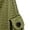 1 Army Green, variant on Bazeneo T-Shirts for Men 2 in 1 Waffle Tshirt Long Sleeve Crew Neck Tee Shirts Plain Colour Work Tops with Pockets Regular Fit Designer Workwear Casual Menswear for Everyday