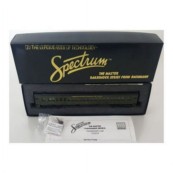 Vintage Train Locomotive Bachmann Spectrum 89433 HO NC&STL Coach Car