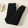 thumbnail image 6 of Coerni Boys Girls Thermal Puffer Pants Kids Thick Winter Warm Cotton Fleece Lined Slim Fit Underpants Fall Inner Clothes Trousers, 6 of 7