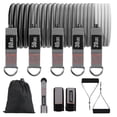 thumbnail image 1 of Bandas de resistencia zhiamz resistance band set 200 lbs con anclaje de puerta y accesorios, 1 of 5