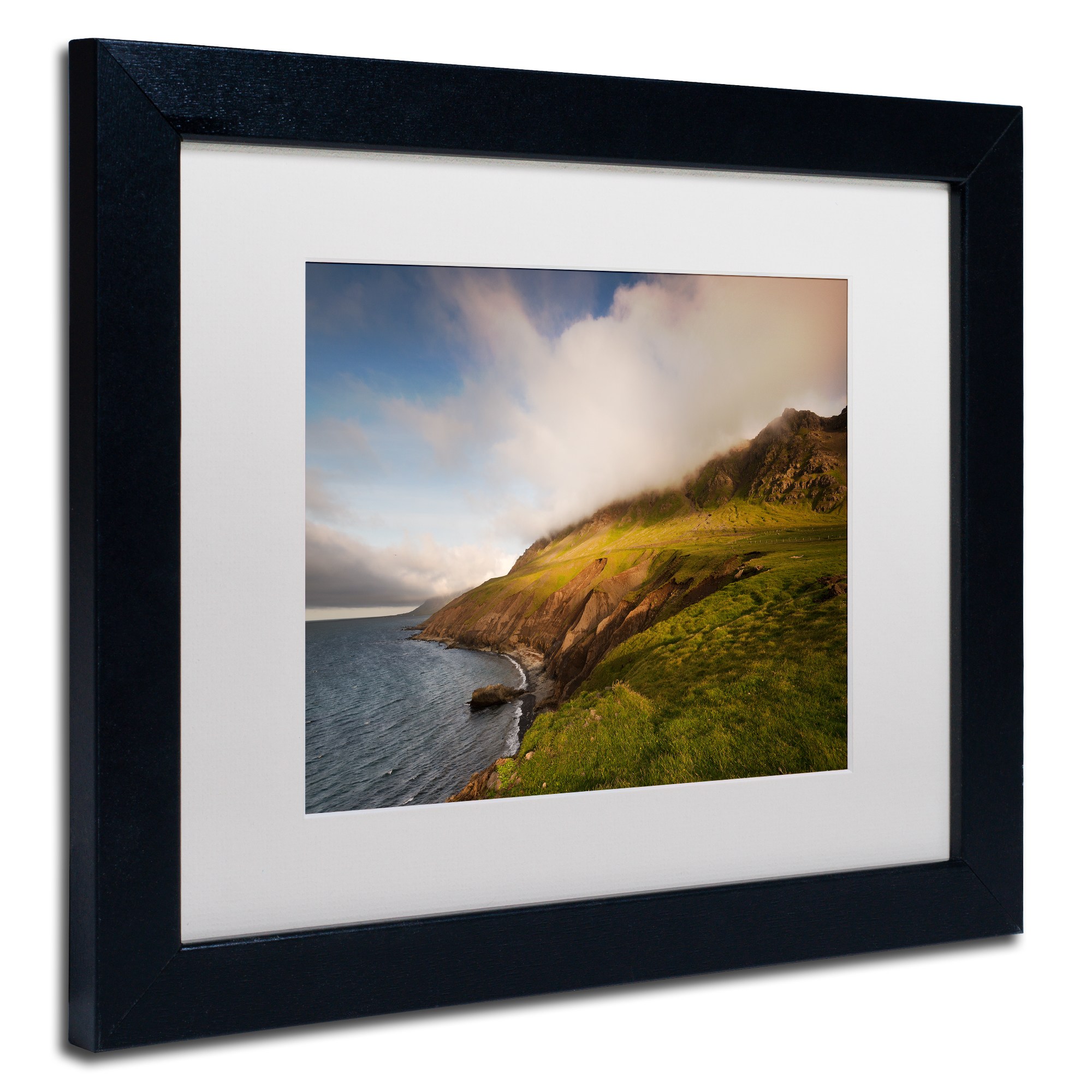 Trademark Fine Art 'Spellbound' Canvas Art by Philippe Sainte-Laudy, White Matte, Black Frame