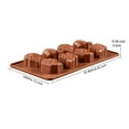 thumbnail image 2 of Vehicle Shape Chocolate Mold Reusable Washable Reusable Non-stick Replacement Household Kitchen Ice-cream Mould Molding Tool Accessories, 2 of 9