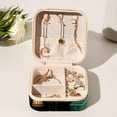 thumbnail image 6 of Ramadan Lantern Travel Portable Square Jewelry Box Organizer Earring Necklace Bracelet Holder Decorative Display Case Stand Storage Box, 6 of 6