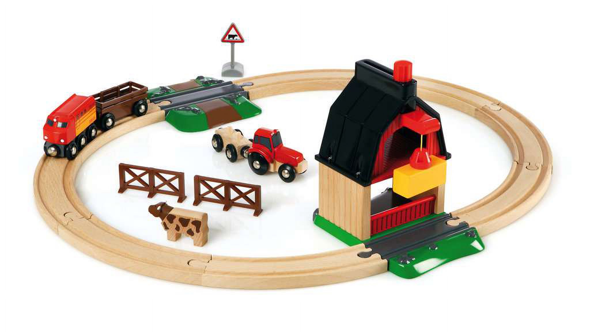 BRIO Farm Railway Set Train Set - image 2 of 5