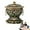 C#C, variant on Chinese Copper Hot Pot, Single Person Copper Hot Pot with Chinese Traditional Cloisonne Design, Durable & Easy Clean for Home or Restaurant Use, Experience traditional China cuisine (C#M)