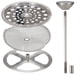 thumbnail image 4 of Bestargot Camping Titanium Topf Becher Tasse Outdoor,750ml max French Press Titan Campinggeschirr Kaffeebereiter Kann,Camping Kaffeekocher,Runde Holzgriffe,Leicht und Tragbar 188g Vhermosa OTTO-WX-0486, 4 of 6