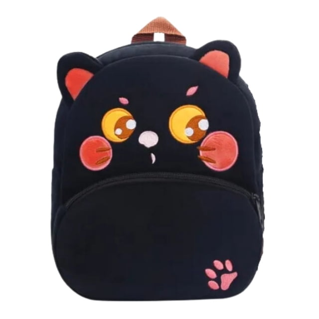 Mochila preescolar de felpa animalitos