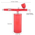 thumbnail image 4 of Airbrush Set, Cleaning Tools 0.3mm Airbrush Set with Mini Air Compressor Portable Mini 7CC Capacity  for Paint Art , Nail Design, 4 of 8