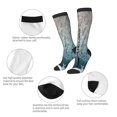 thumbnail image 6 of Bingfone Compression Socks For Women And Men Long Socks For Running Athletic Cycling Nurse-Winter Rabbit, 6 of 9