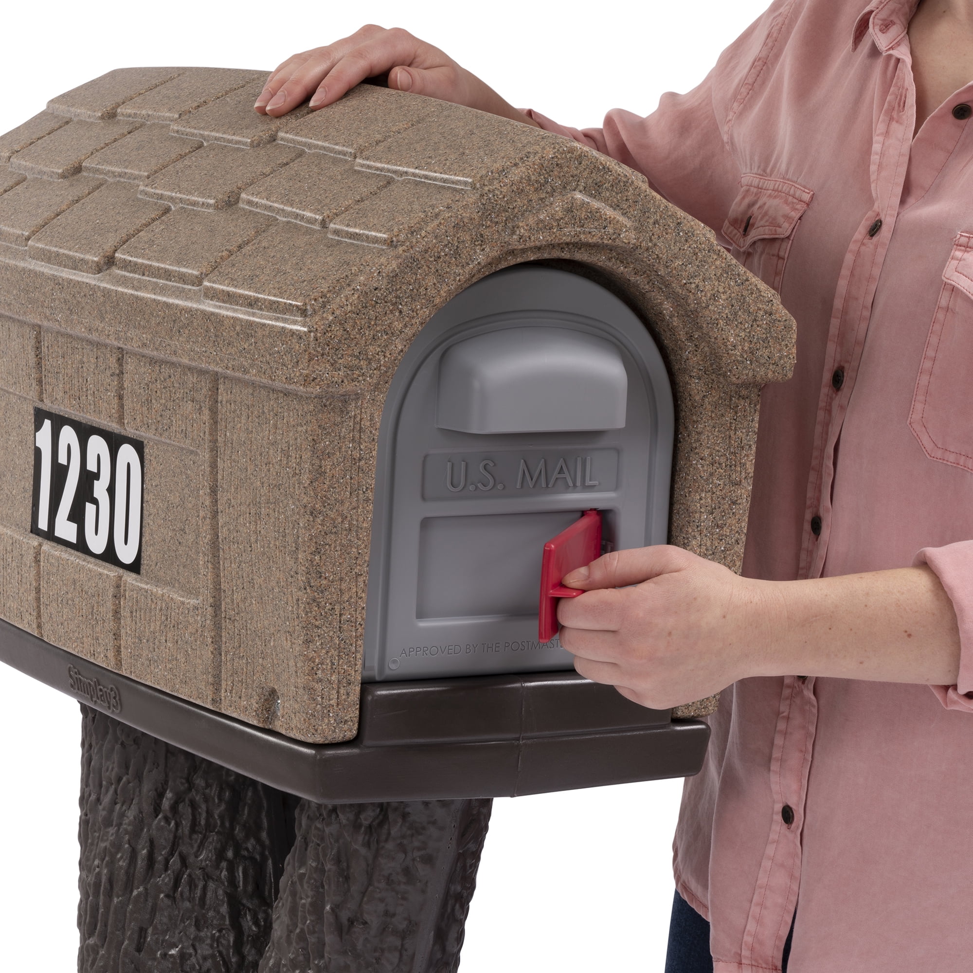 ホームズ様 BOX3点セット Simplay3 Rustic Home Mailbox, Multi-Color - Walmart.com