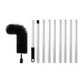 thumbnail image 1 of Almencla Gutter Brush Cleaner Gutter Guard Adjustable Length Home Gutter Cleaning Tool Roofing Tool for Kitchen Debris Removing Leaves 298cm, 1 of 8