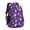 Astronaut and Rocket, variant on Astronaut and Planet Black Pattern Backpack for School, Cute School Bag with Adjustable Shoulder Straps and Padded Back, 16.9"x12.6"x5.9"