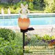 thumbnail image 4 of Ndcxsfigh Lámpara Enchufe Tierra Conejo Alimentada Por Solar LED Resina para Patio Pascua (naranja), 4 of 9