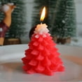 thumbnail image 4 of Festive Christmas Tree Candle Cedar Scented Holiday Party Decorative Ornament for Seasonal Home Celebration, 4 of 6