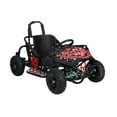 Monster Moto Classic Go Kart 80cc Black