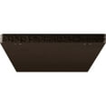 thumbnail image 3 of Ekena Millwork 3"W x 16"D Logan Hidden Support Steel Bracket w/ 12" Support Depth, Hammered Dark Bronze, 3 of 11