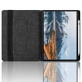 thumbnail image 7 of for Honor Pad X9 2023/Honor Pad X8 Pro 11.5 inch Case, Rhombus Grid Pattern Multiple Viewing Angles Stand Slim Folio Cover (Black), 7 of 7