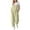 Light green, variant on GZWYHT Women's Loose Bib Overalls Adjustable Tie Spaghetti Strap Jumpsuit Plus Size Casual Baggy Cropped Romper Black L
