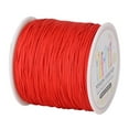 thumbnail image 3 of 98yd 0.8mm Nylon Hand Knitting Cord String Beading Thread for Red, 3 of 7