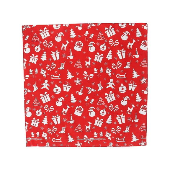CTM Variety Christmas Pattern Holiday Print Bandana