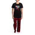 thumbnail image 4 of CafePress - Leap Day Baby Women's Dark Pajamas - Women's Short Sleeve Print T-Shirt and Pants Dark Cotton Pajama Set, 4 of 7