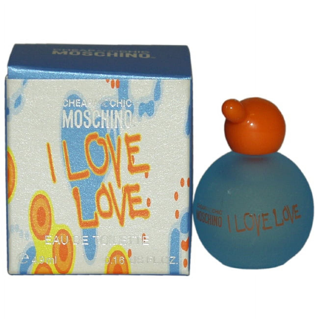 Moschino I Love Love 0.17 Perfume (Mini) Women, oz for