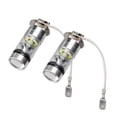 thumbnail image 3 of WALFRONT 2 Uds H3 6000K 100W LED 20-SMD Bombillas de Luz de Arrastre de Conducción de Niebla de Alta Potencia, Bombillas de Luz de Arrastre de Conducción de Niebla, Bombillas de Luz LED de Coche H3 100W, 3 of 5