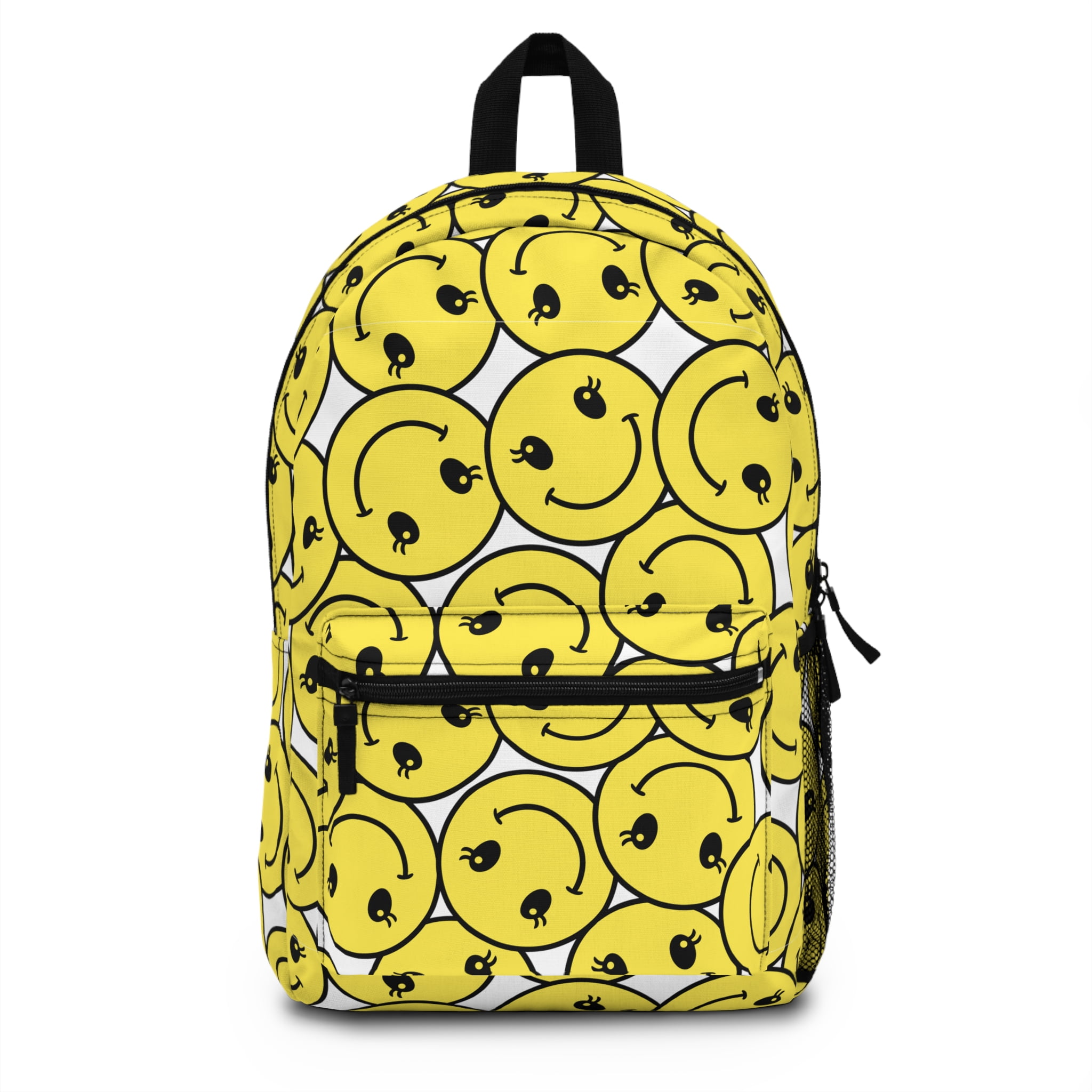 Smiley Faces Backpack Backpack Back to School Smiley Faces Design