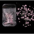 thumbnail image 1 of Joyería para decoración de uñas con flores blancas, resina tridimensional, tamaño de flor de cinco pétalos, mezclada con cuentas de acero doradas y plateadas, 1 of 6