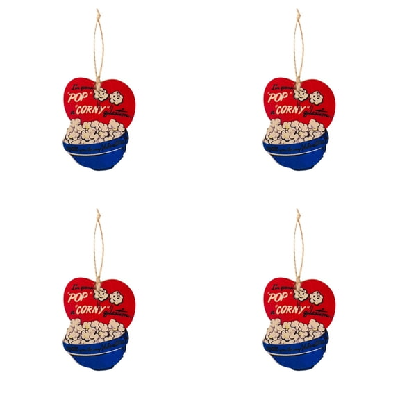 4PC Valentine's Day Heart Ornaments Wooden Hanging Ornament Sweet Heart Shaped Embellishments Vintage Valentine's Day Hanging Gift For Valentine's Day Wedding Party Decorations