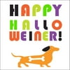 Halloween Happy Halloweiner Beverage Napkins, 20-Count