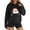 Black-C, variant on Christmas Hoodies for Women 2025 Long Sleeve Santa Claus Graphic Hooded Sweatshirt with Pocket Holiday Pullover Tops
