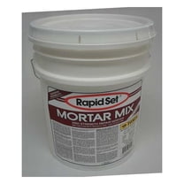 Rapid Set Mortar, Pail, Gray, Mortar Mix GRA-RSMM-55
