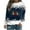 Navy, variant on Tetras Womens Tops Dressy Casual Fall,Women's Winter Printed Loose T-Shirt,Long Sleeves Blouse,Round Neck Casual Tops