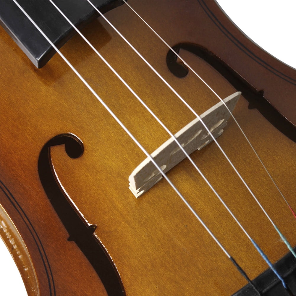 UDIYO Vintage 4 String Violin Musical Instrument Accessory Student Beginner Learn Tool