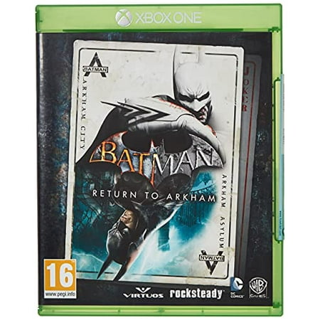 Batman Return To Arkham Xbox One Includes critically acclaimed titles Batman: Arkham Asylum and Batman: Arkham City Batman Arkham Asylum exposes players to a dark and atmospheric adventure that takes them into the depths of Arkham Asylum. Batman Arkham City introduces a brand-new story that draws together an all-star cast of classic characters and murderous villains from the Batman universe Batman Return to Arkham includes the comprehensive versions of both games and includes all previously released additional content. This Game is a Region Free PAL Game Imported from the UK. Works on all Xbox One consoles HD TV and HDMI Cable connection may be required to play.
