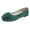 Green, variant on NOKIO Women's D𝗋essy F𝗅a𝗍s Sandals Elegant F𝗅oral Casual Sandles Lightweight Comfortable Walking Shoes Breathable Wide Width L𝗈afers S𝗅ip On Ballerina Slippers