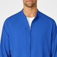 thumbnail image 5 of Wink W123 Men's Zip Front Warm Up Jacket, Royal, XS Womens, 5 of 6