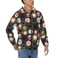 thumbnail image 4 of Zip Up Hoodies for Men - Colourful Mug Coffee Print Long Sleeve Comfrt Men'S Fashion Hoodies & Sweatshirts, Jackets for Men Hoodies Pullover Clothing Clothes with Pouch, 4 of 5
