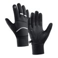thumbnail image 2 of Guantes de invierno Guantes térmicos resistentes al agua para hombres y mujeres Guantes para clima frío Guantes cálidos para el trabajo Esquí Deportes , negro, METRO Salvador guantes de invierno, 2 of 10