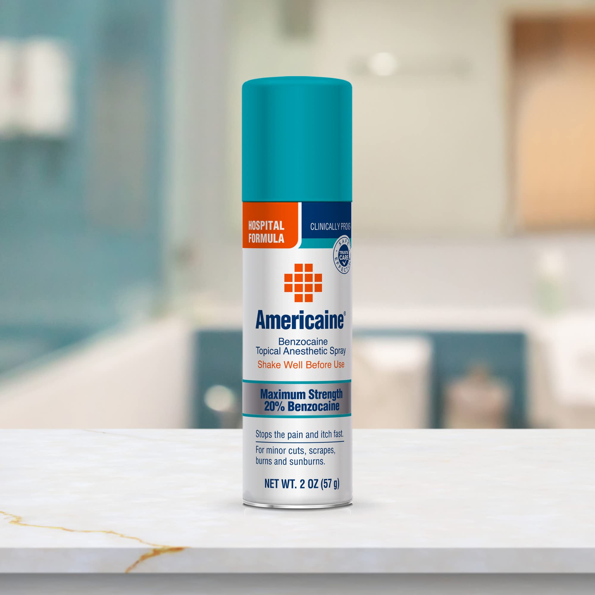 Americaine Benzocaine Topical Anesthetic Spray 2 fl oz