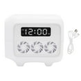 thumbnail image 2 of 3 en 1 Altavoz, Altavoz de Sonido Estéreo Hifi 5.0, Cargador de Teléfonos Inalmbricos de 15W, Dessepertador incondicional para dormitorio, 2 of 7