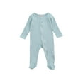thumbnail image 2 of SUNSIOM Children's Romper Crew Neck Long Sleeve Foot Wrap Baby Jumpsuit, 2 of 10