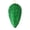 Green, variant on Vickerman 7" Moss Green Matte Glitter Pinecone Christmas Ornament, 4 per set