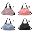 thumbnail image 3 of Sonducket Bolsa de viaje de repuesto de Color sólido, telescópica, de gran capacidad, con asa de elevación de un solo hombro, bolsa para Bolsas de mensajero y de hombro Rosa oscuro, 3 of 6