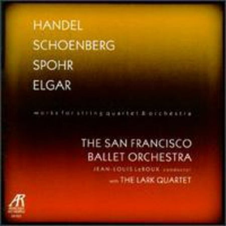 The San Francisco Ballet's 1998-99 season included a ballet by Helgi Tomasson called CRISS-CROSS. By combining works of Scarlatti and Schoenberg, it highlights both the past and future of ballet. The Schoenberg work is his Concerto for String Quartet based on Handel's concerto grosso Op. 6 no. 7, itself a
